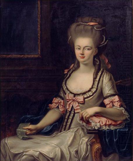 Damenportrat Elisabeth von Freudenreich, unknow artist